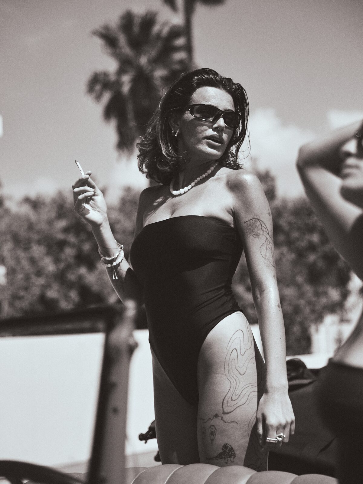 Petel swimwear in the afternoon light